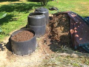 The Earth Machine, an on-the-ground, flexible compost bin